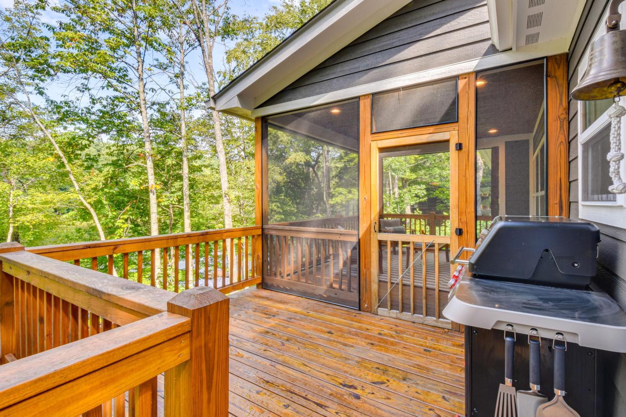 Willa Sapphire Lakefront Cabin With Dock, Kayaks And Canoe! Zewnętrze zdjęcie