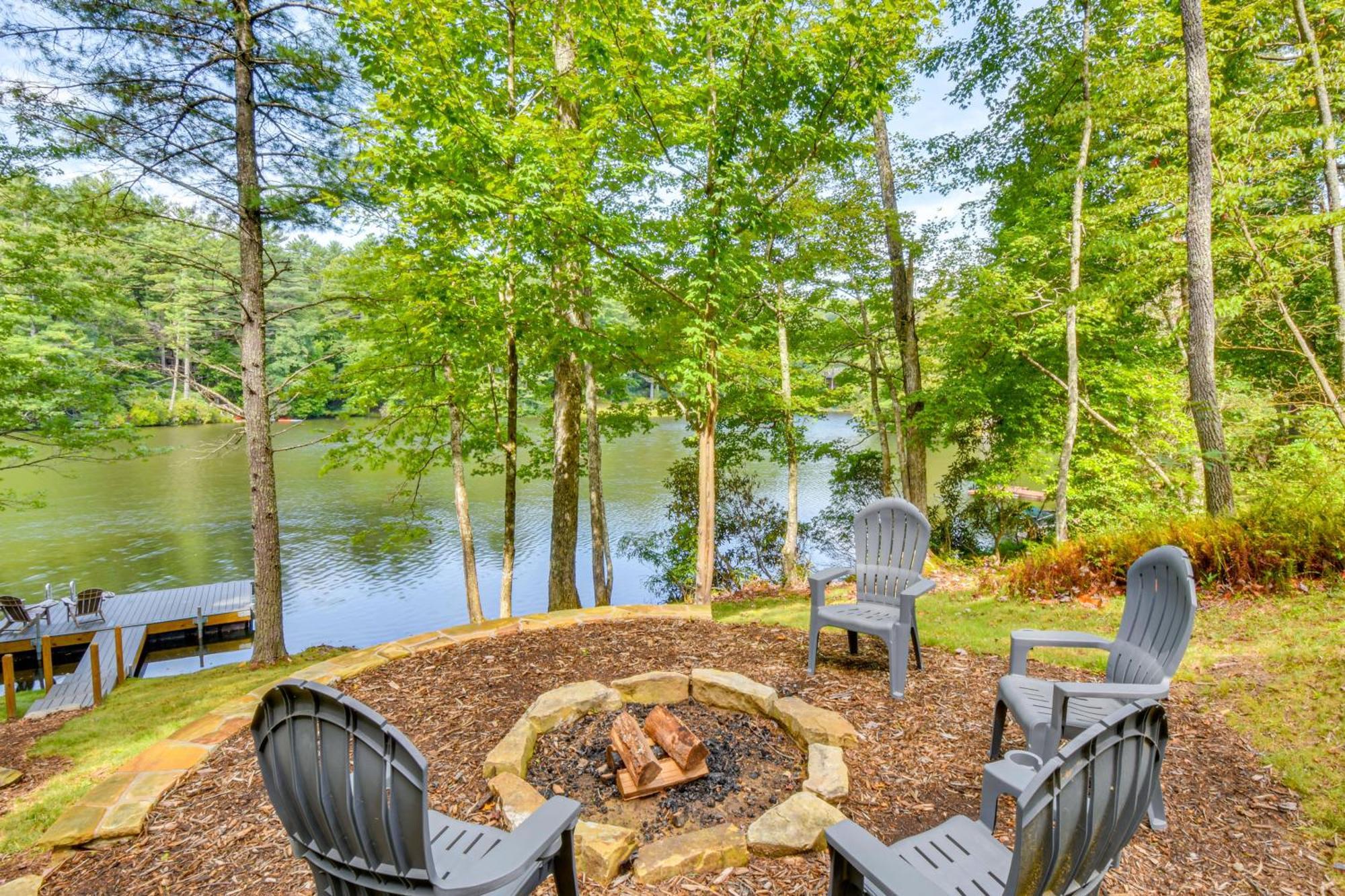 Willa Sapphire Lakefront Cabin With Dock, Kayaks And Canoe! Zewnętrze zdjęcie